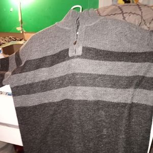 Quarter zip mens sweater size 5x